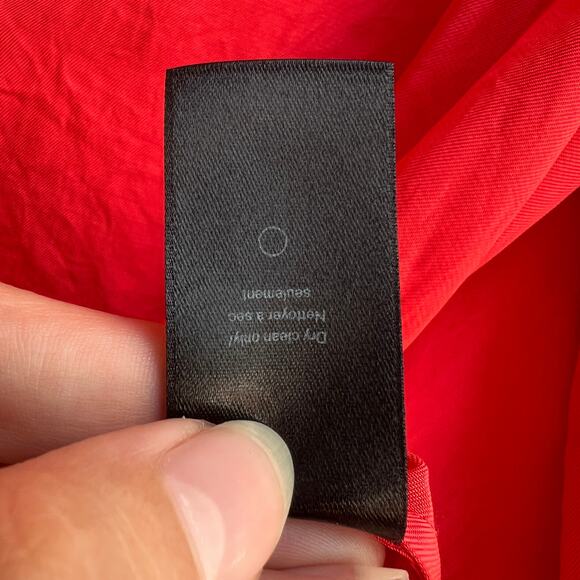 Rag & Bone Debbie Red Blouse Size XS - Picture 6 of 6